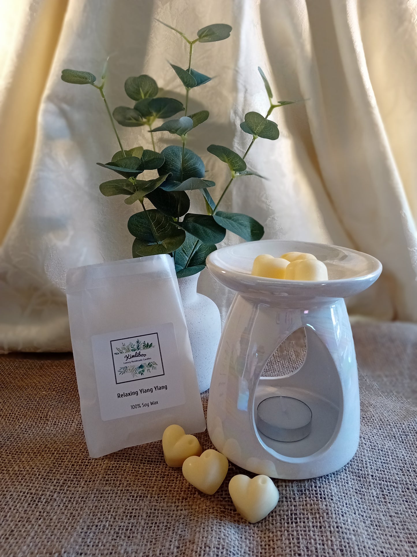 Relaxing Ylang Ylang yellow heart wax melts
